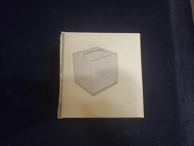 Square Clear Acrylic Tissue Box Covers, Big Bathroom Facial Napkin Box Holders, Table Clear Dryer Sheet Dispenser for Bathroom, Kitchen and Cars