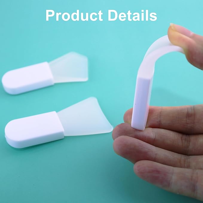 4 Pcs Soft Silicone Face Mask Applicator Brush Set Portable Beauty Tools for Face Mud Masks Cosmetic Masks Clay Masks Eye Masks Body Lotions Serums Creams Ideal for Skincare