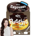 eZn Pudding Hair Dye for Sensitive Scalps – (Milano Essopresso) | No-Drip, Ammonia-Free, Long-Lasting Semi-Permanent Hair Color with Keratin for Gentle Gray Coverage at Home