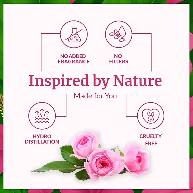 SVA Rose Water - 32 Fl oz - Refreshing Rose Water Spray for Skin Care, Skin Hydration, Bath, Soaps, Haircare & Aromatherapy
