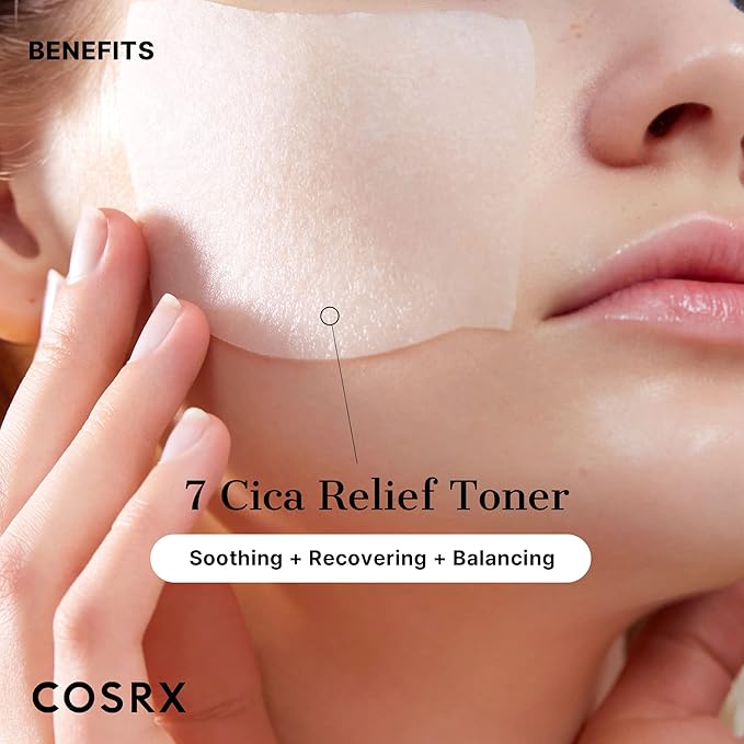 COSRX Pure Fit CICA Toner, Soothing Korean Toner for Sensitive Skin, Centella Asiatica Facial Toning Water, 5.07 fl.oz