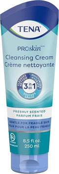 TENA ProSkin Cleansing Cream Cream Rinse-Free Body Wash Tube Mild Scent 8.5 oz. 64425 1 Ct