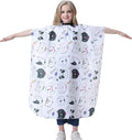 Professional Kids Barber Cape Hair Cutting Cape Salon Capes for Hair Stylist Hairdresser Cape Barber Supplies (Animals).
