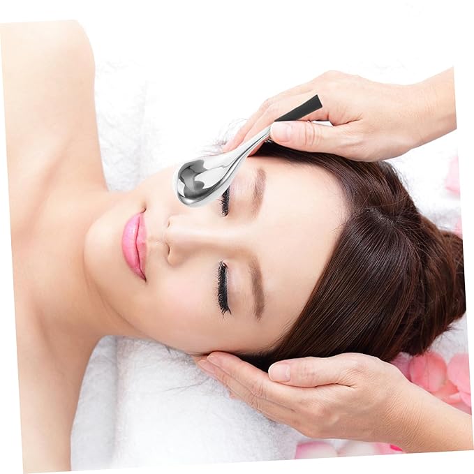 Didiseaon Globes for Facial Massage Ergonomic Design for Skin Care Reduces Puffiness Dark Circles Muscle Tension Versatile Ice for Face Eyes