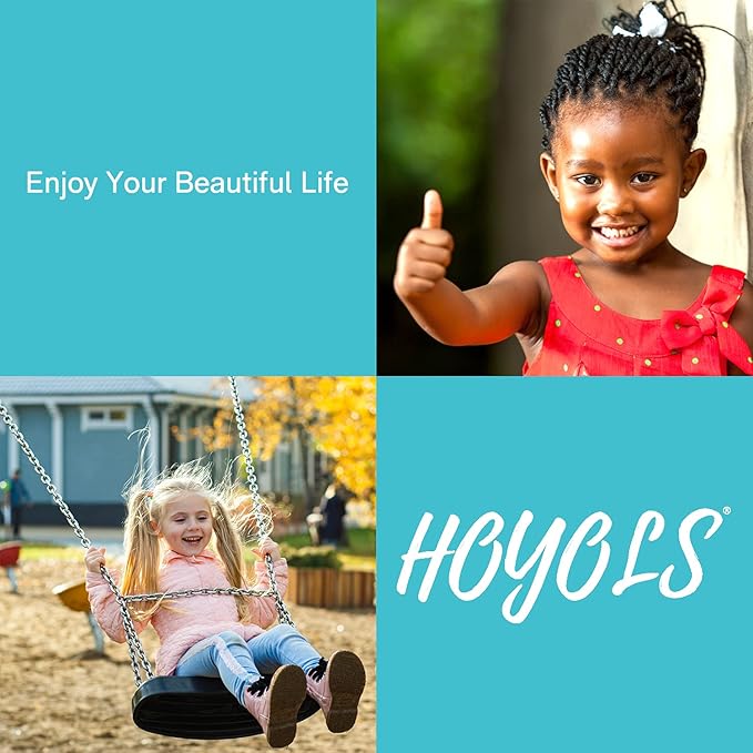 HOYOLS Mixed Color Elastic Hair Bands, 2500 Small Rubber Bands Braids for Girls Kids Women Non-Slip Tiny Soft Hair Ties Accessories Value Pack TPR