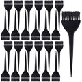 24 Pack Hair Dye Brushes, Color Tint Applicator, Hair Coloring Dying Brush Kit for Solon Black