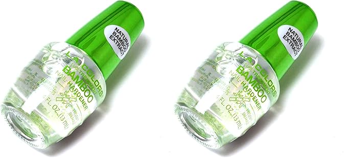 L.A. COLORS Salon Fabulous Nail Treatments, Bamboo Nail Hardener CNL520 (Pack of 2)
