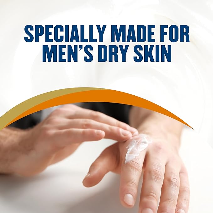 Gold Bond Men's Essentials Everyday Moisture Daily Body & Hand Lotion with Vitamin C, Formulated for Men's Dry Skin, Value Size, 24 oz.