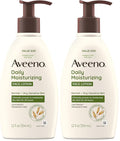 Aveeno Daily Moisturizing Face Lotion with Soothing Prebiotic Oat,Gentle Lotion Nourishes Normal to Dry Skin With Moisture,Sensitive Skin,Fragrance-Free,12 fl. oz,(Pack of 2)