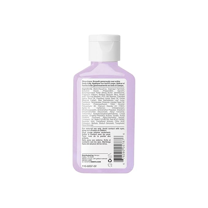 Hempz NEW Mini Star Dust Body Lotion, Iridescent Glow Shimmer, Passionfruit and Wild Orchid, Hydrating and Nourishing Moisturizer, 2.25 fl.oz.