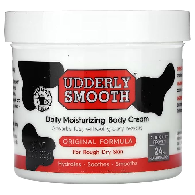 Udderly Smooth Body Cream 12 oz (Pack of 2)