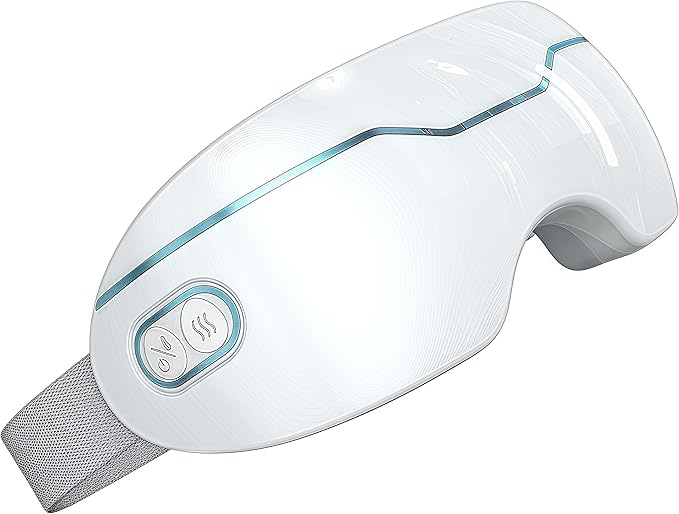 Eye Steamer for Dry Eye, Steam Therapy Mask 2 Levels, Adjustable Steam Eye Massager with Heat, Smart Hot & Cold Nano Mist Eye Moisturizing, Gifts for Women Men Mom Dad
