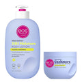 Bundle of eos Shea Better Body Lotion + Whipped Body Butter, Vanilla Cashmere, Weightless Moisture For Dry Skin, Rich Formula and Deep Hydration, Vanilla Body Lotion