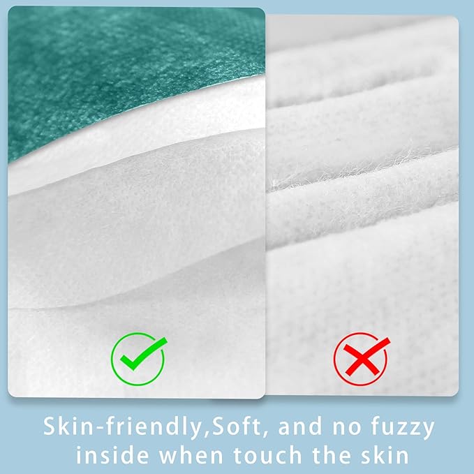 Disposable Face Mask 4-Ply for Adult, Soft Face Masks, Breathable Safety Mask…