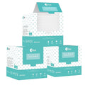 Face Towels, 10"×12" Disposable Face Towel, Face Towelettes XL, Ultra Soft Makeup Remover Dry Wipes, Thick Face Towel for Cleansing, 150 Count (3 Pack)