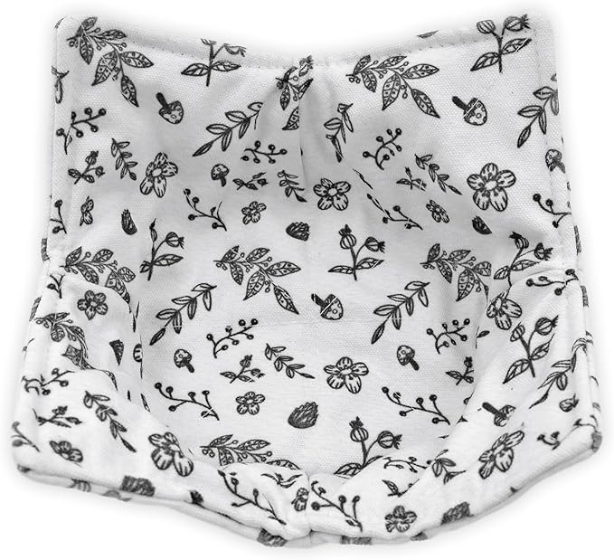 Cotton Microwavable Bowl Cozy, Microwave-Safe Hot Bowl Holders, Soup Bowl Cozy Bowl Hot Pads (T)