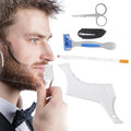 Beard Grooming Kit for Men, Beard Shaping Tool,with Beard Stencil Shaping & Grooming Mustache and Beard Comb kit for Modern Men with Hair Grooming