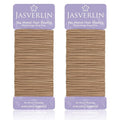 JASVRELIN Blonde Hair Ties, No Slip Damage-free Elastics Ponytail Holders for Women Girls Men, Hair Bands for Thin Fine Medium Thick Long Curly 2mm 80 Pieces (Sandy Blonde)