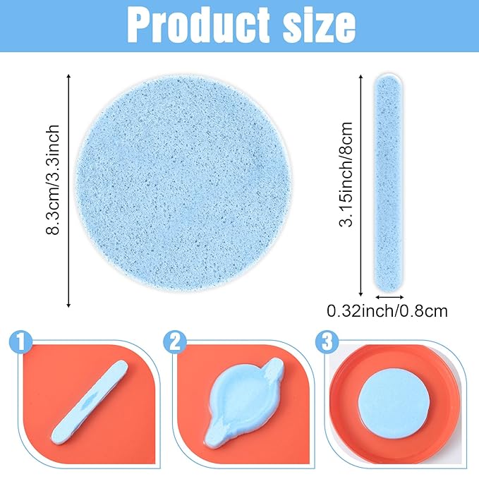 240 Count Compressed Facial Sponges Makeup Removal Round Face Wash Sponge Reusable for Cleansing Exfoliating Spa Facial Pads for Women Esthetician Beauty Remover Supplies(Yellow,purple,blue,pink)