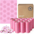 180 PCS Sanitary Napkin Disposal Bags Cherry Blossom Scented, Pink Disposable Sanitary Bag Personal Care Disposal for Tampons Trash Bag, Disposable Mini Bags for Women Privacy Handling Bag Diaper Sack