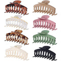 laxizar Claw Clip Hair Clip 8 Pack 4.3 Inch Hair Clips for Women Girls Large Hair Jaw Clips Hair Clamps