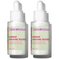 Good Molecules Overnight Exfoliating Treatment Pack 2 – 1 fl oz / 30 ml Each | Lightweight Face Exfoliator with AHA & BHA, Glycolic & Salicylic Acid
