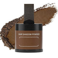 gowwim Root Touch up Powder, Instantly Gray Hair Cover up Hairline Powder for Women & Men Waterproof and Sweatproof Root Cover Up Long-Lasting for Thinning & Loss Hair (Medium Brown, 10g)