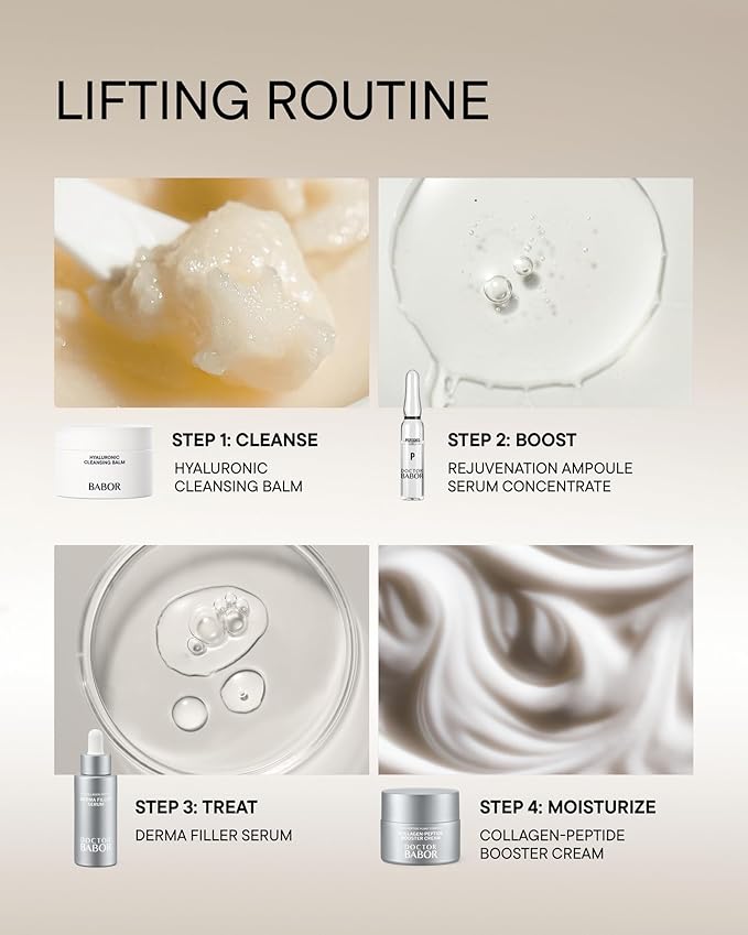 BABOR Hyaluronic Cleansing Balm to Oil for Demanding Skin, Gentle Cleansing for Face Infused with Hyaluronic Acid to Hydrate Skin, 150 ml