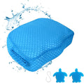 Hot Tub Booster Seat, Weighted SPA Booster Seat Cushion for Adults, 3D Air Mesh Inflatable Hot Tub Seat Accssories with Non-Slip Micro Dot Bottom,Indoor or Outdoor Quick Dry Hot Tub Pillow