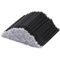 Tbestmax 500 Pcs Disposable Micro Applicator Brush Micro Swabs, Eye Lashes Mascara Wands for Eyelash Extension Black