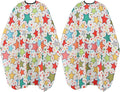Professional Hair Cutting Cape(2 Pack), Salon Barber Cape with Adjustable Snap Closure