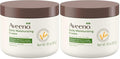 Aveeno Daily Moisturizing Cream with Prebiotic Oat & Shea Butter for Body,Face & Hands Moisturizer Cream,Hydrates Normal to Dry,Sensitive Skin,Fragrance Free,Non-Comedogenic,20 oz,(Pack of 2)