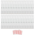 40 Pieces 3 ml Empty Cuticle Oil Pen Containers, Empty Nail Oil Pen Containers, Transparent Twist Pens with Brush Tip, Cosmetic Lip Gloss Containers, with 3 Stickers