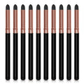 Eyeliner Smudge Brush Pencil Stick Set,10Pcs Professional Sponge Blending Makeup Tool for Eyeshadow and Eyebrow Reusable Applicator