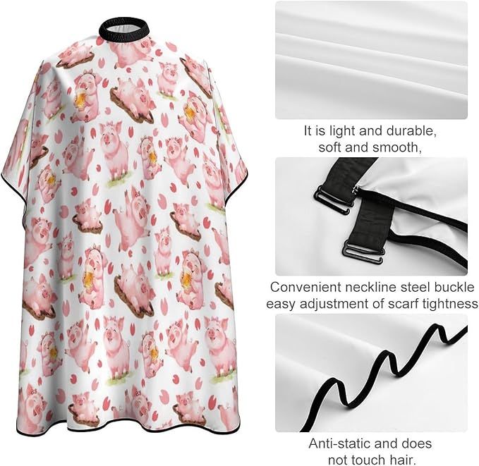 Barber Cape for Kids Funny Duck Haircut Cape Professional Salon Cape Waterproof Hair Cutting Styling Haircut Apron