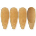 4PCS Deodorant Cream Applicators, Bamboo Multi-functional Applicator for Deodorant Cream, Facial Mud, Cosmetic Mask, Facial Clay