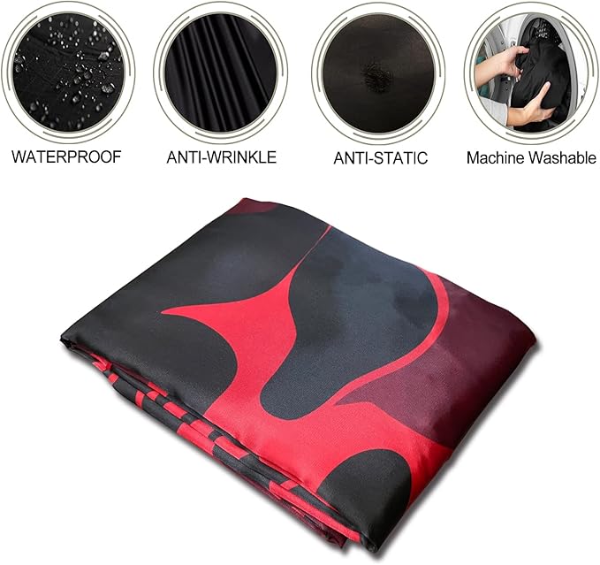 Barber Cape for Men Professional Hair Cutting Salon Cape with Snaps Waterproof Hairdressing Styling Cape- 63”× 56”