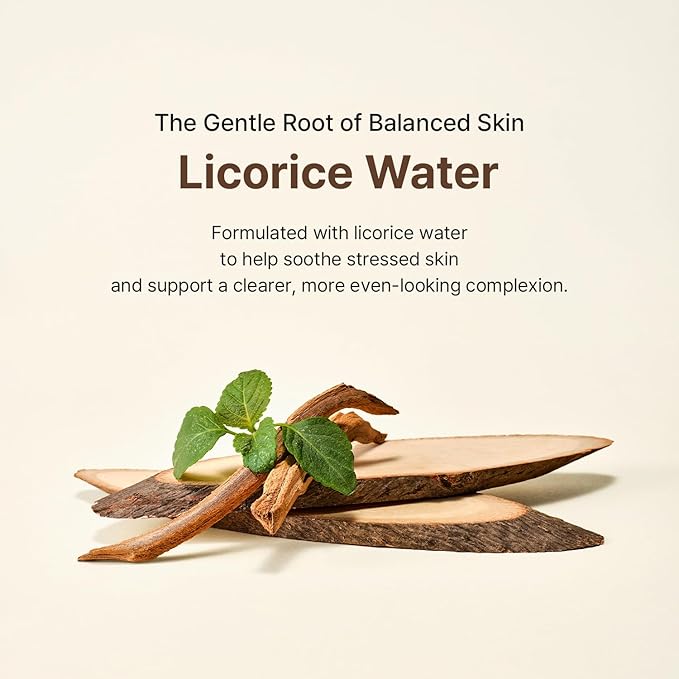 ACWELL Licorice pH 5.5 Balancing Korean Toner and Cleansing 5.07 fl.oz. - Alcohol-Free Hydrating Facial Astringent - Skin Clarifying & Hydration Boosting Toner