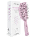 Fiora Naturals Hair Detangling Brush for Women - Detangler Hair Brush w/Flexible Soft Bristles- Gently Glides Through Tangles - Curly, Fine, Dry and Shower Wet HairBrush, cepillo para cabello - Pink
