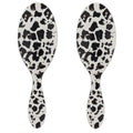 Wet Brush Original Detangler Hair Brush, Tan Leopard (Safari), Ultra-Soft IntelliFlex Bristles, Detangling Bristles Glide Through Tangles (Wet Dry & Damaged Hair), Women & Men (2 Pack)