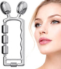 Yeamon Face Roller for Skin Care, 3-in-1 Facial Massager with Cooling Metal, Under Eye Roller for Puffiness, Jawline & Cheek Massage Tool, Gua Sha Set for Women