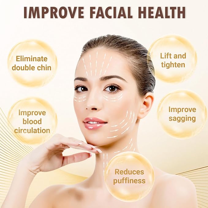 Lymphatic Contour face Brush and Jade Stone guasha Tool for face,Dry Lymphatic Drainage Massager,Ergonomically Designed to Fit The Skin Precisely and Relieve Fatigue