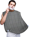 Flag Of Georgia Print Beard Bib Shaving Apron, Beard Hair Trimming Cape Gift For Dad