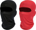 Ski Mask Balaclava Shiesty, 2 Pack Cold Winter Warm Windproof Motorcycle Neck Gaiter for Men/Women