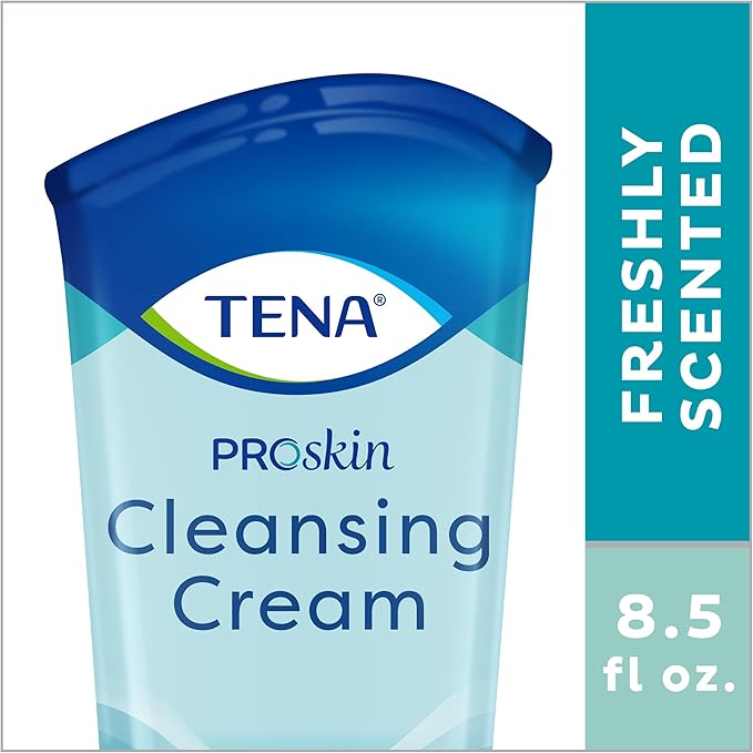 TENA ProSkin Cleansing Cream Cream Rinse-Free Body Wash Tube Mild Scent 8.5 oz. 64425 1 Ct
