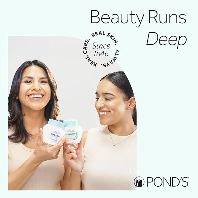 POND'S Clarant B3 Dark Spot Correcting Cream – Daily Moisturizer for Dry Skin – Moisturizing Face Cream with Vitamins B3 & C-– Dermatologist Tested,7 oz,(Pack of 4)