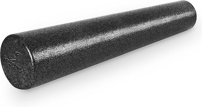 ProsourceFit High Density Foam Rollers Long, Firm Full Body Athletic Massage Tool for Back Stretching, Yoga, Pilates, Post Workout Muscle Recuperation