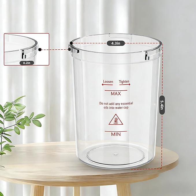Face Steamer Water Cup,Water Jar for Facial Steamer