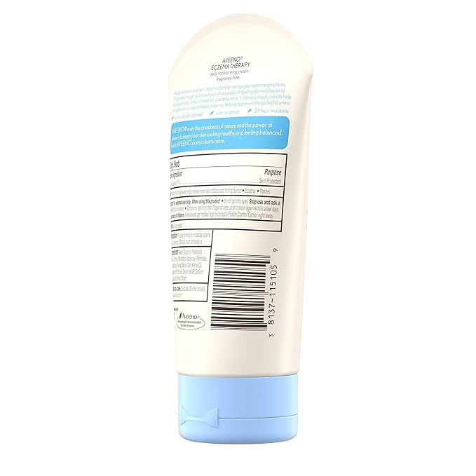 Aveeno Eczema Therapy Moisturizing Cream, 5 Ounce