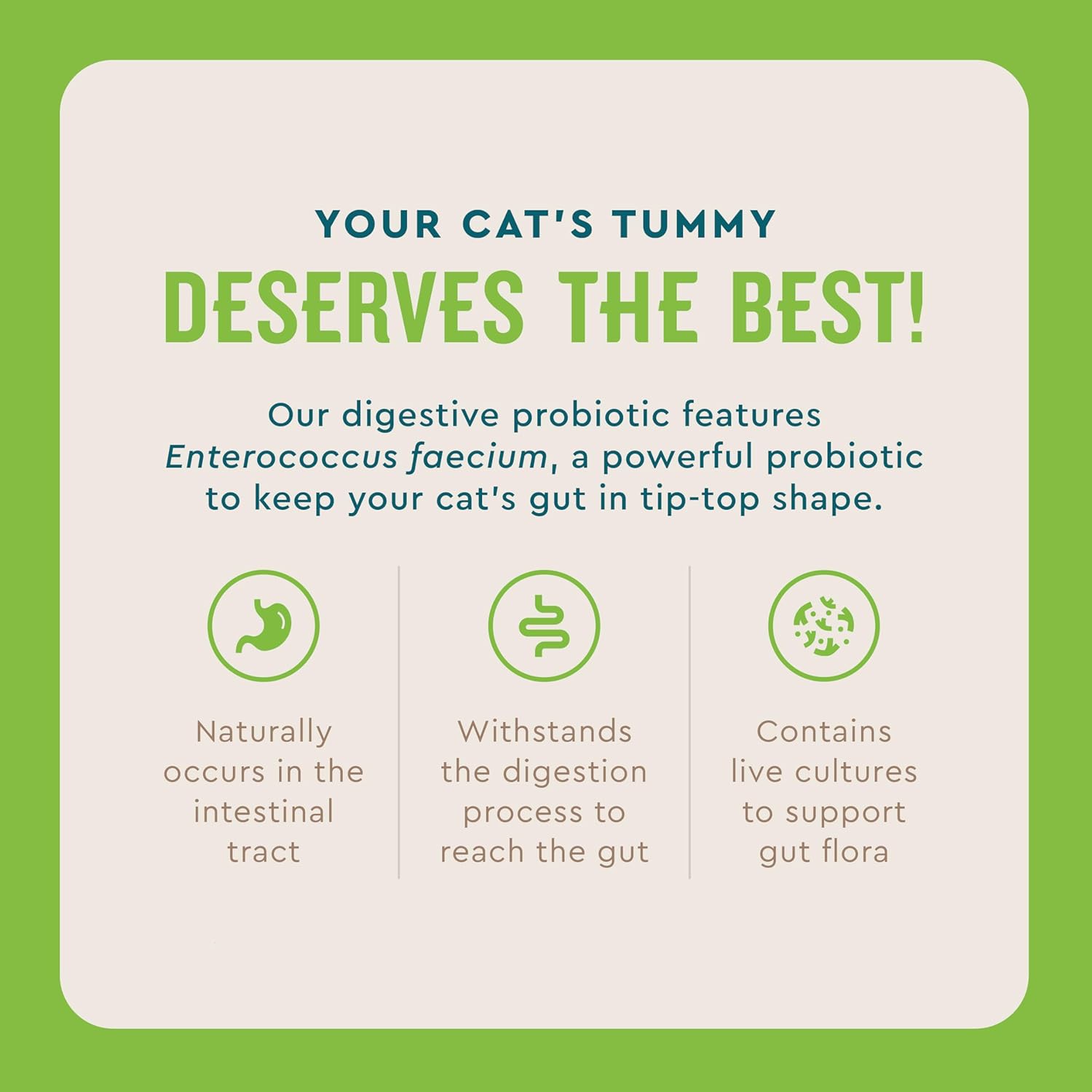 VetIQ Probiotic Powder for Cats, Compare to Fortiflora Probiotic Powder*, Treats Diarrhea and Food Sensitivity, Chicken Flavored Single Serve Packets for Indoor and Outdoor Cats, 30 Count